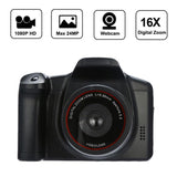 Full HD 1080P SLR Camera Dry Battery Domestic Telephoto Digital Camera Digital Fixed Lens 16X Zoom AV Interfac