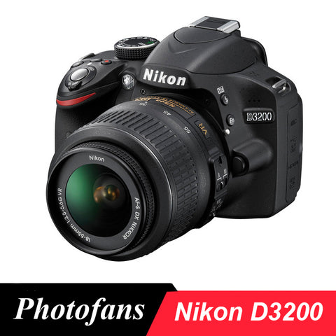 Nikon  D3200 DSLR Camera with 18-55 Lens  -24.2MP -Video (New)